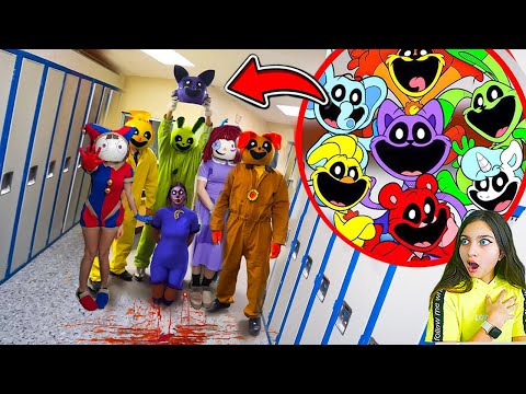 Видео: 😭 ПОМНИ И ВСЕ В ШКОЛЕ СНЯЛИ МАСКИ В РЕАЛЬНОЙ ЖИЗНИ 😱 КОТИК СATNAP digital circus Удивительный цирк