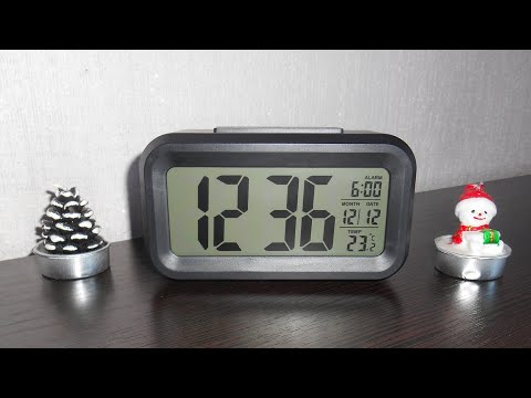 Видео: Доработка электронных часов-будильника с Алиэкспресс.
