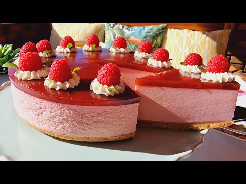 Видео: Малиновий Cheesecake ❤️. Без випічки! Ніжність і легкість приготування 👌.
