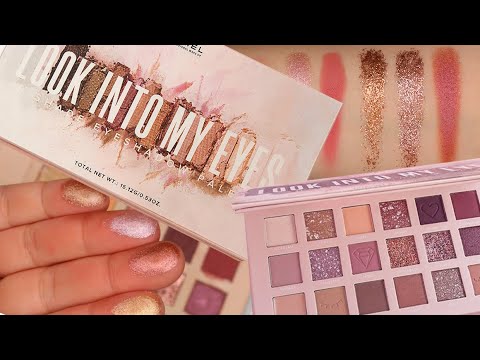 Видео: Обзор на палетку теней Lamel Look Into My Eyes. Альтернатива Huda Beauty The New Nude