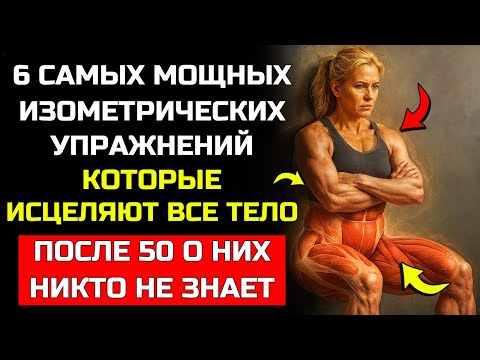 Видео: 🔥 6 ИЗОМЕТРИЧЕСКИХ УПРАЖНЕНИЙ ДЛЯ СИЛЬНЫХ НОГ ПОСЛЕ 50 | БЕЗ ЕДИНОГО ШАГА