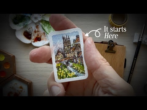 Видео: 31 день. 31 маленькая картина. Ваше творчество этого заслуживает.