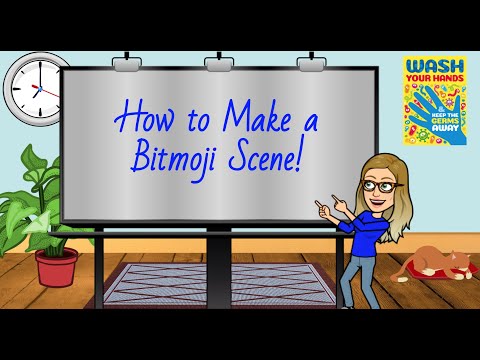 Видео: Создайте сцену Bitmoji в Google Slides! (Bitmoji Classroom)