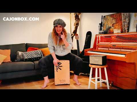 Видео: Shuffle Swing Groove на кахоне / Хайди Жубер