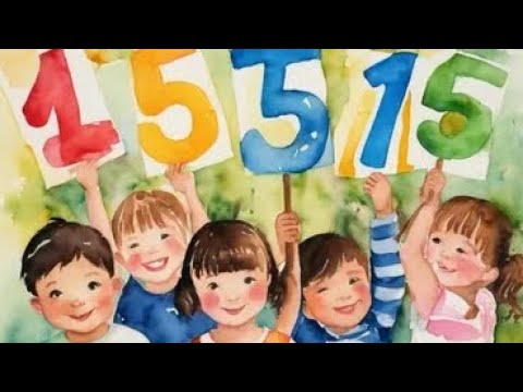 Видео: Логіко-математичний розвиток "Числа 1, 2. Овал"