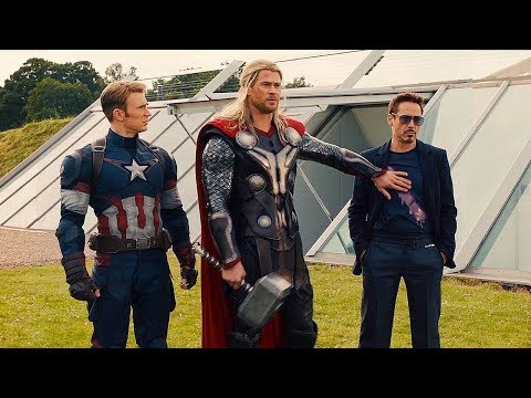 Видео: А если Молот будет в лифте? / Мстители: Эра Альтрона (2015)