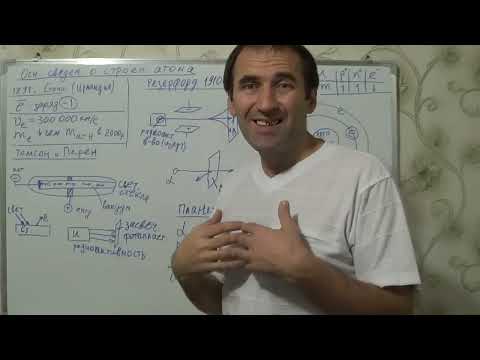 Видео: §6, 8кл.Основные сведения о строении атома