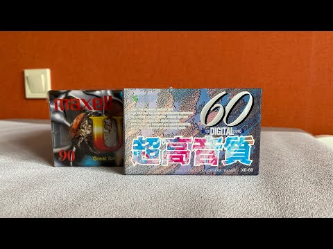 Видео: Тест двух новых аудиокассет KEEP и MAXELL UR