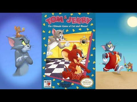 Видео: Tom & Jerry: The Ultimate Game of Cat and Mouse! прохождение (NES/Dendy)