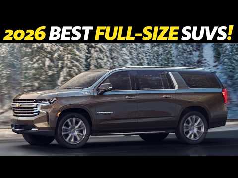 Видео: Лучшие полноразмерные внедорожники 2026 года: характеристики, простор и мощность!