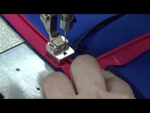 Видео: Как вшить потайной замок