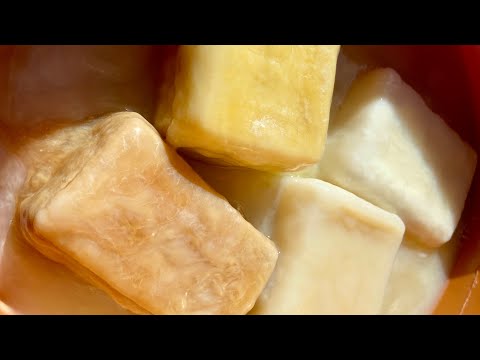Видео: 🍭 ASMR soaked soap | АСМР размокшее мыло 🧁