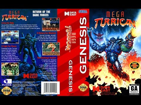 Видео: Mega turrican на SEGA (прохождение)