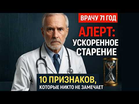 Видео: Врач в 71 год раскрывает: 10 признаков того, что ваше тело стареет в два раза быстрее