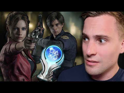 Видео: Платиновый трофей Resident Evil 2 — это СТРАШНО и ВЕСЕЛО!