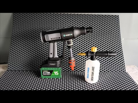 Видео: "GEARCON" Не родная пенная насадка.