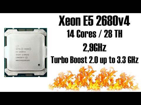 Видео: Xeon E5 2680v4 - как он себя проявит на фоне хитового 2678v3 / 2680v3? Намечается серьёзная заруба!