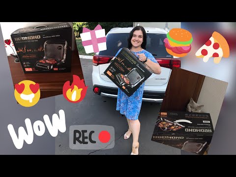 Видео: Гриль Redmond SteakMaster RGM-M805👩🏻‍🍳РАСПАКОВКА,ПЕРВЫЕ ВПЕЧАТЛЕНИЯ И ОБЗОР👩🏻‍🍳🍆🥩