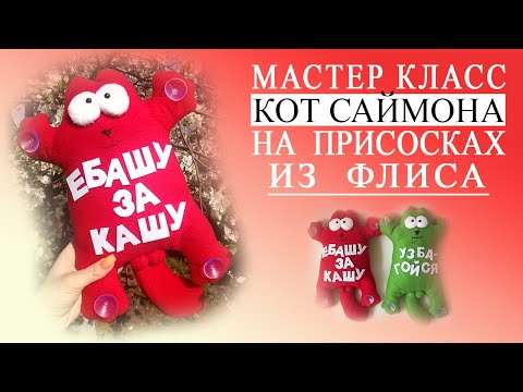 Видео: Кот саймона в машину на присосках