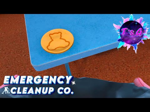 Видео: УБОРКА ПОСЛЕ ИГРЫ В КАЛЬМАРЫ - Emergency Cleanup Co #4