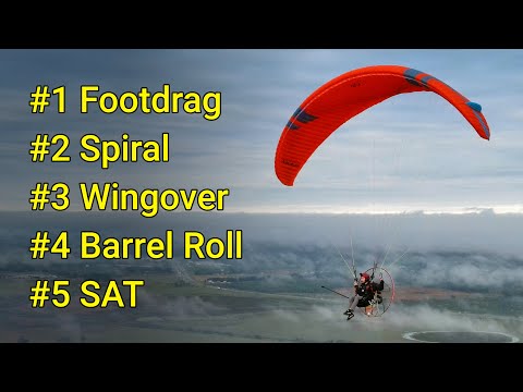 Видео: ПЯТЬ трюков с парамотором и как их выполнять!