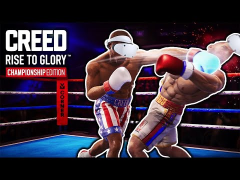 Видео: ЛЕГЕНДА БОКСА! В CREED RISE TO GLORY