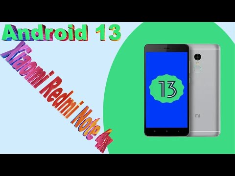 Видео: Android 13 на Xiaomi Redmi Note 4x