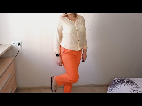 Видео: Создание  гардероба на весну. Конструирование  брюк.
