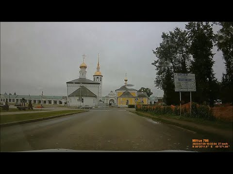 Видео: Ковров - Камешково - Суздаль.