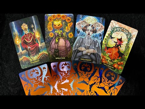 Видео: Обзор колоды «78 Tarot Halloween»🎃😈🎃Мои хэллоувинские колоды Таро 👻🎃👻
