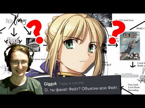 Видео: РЕАКЦИЯ - Гиггук - Пытаюсь объяснить хронологию Fate меньше чем за 30 минут