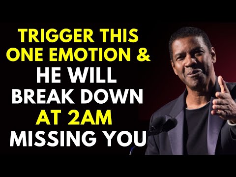 Видео: Вызови эту ОДНУ эмоцию, и он в два часа ночи разобьётся от тоски по тебе | Дензел Вашингтон