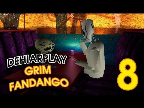 Видео: Живём за гранью смерти в Grim Fandango - 8 серия