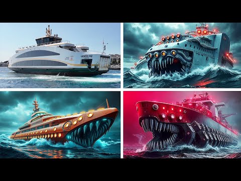 Видео: СБОРНИК СТРАШИЛОК ПРО КОРАБЛИ ПОЖИРАТЕЛИ! В реальной жизни и в игре! Гоша и Чич.
