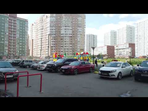 Видео: Возле новых домов по улице Алексеева ( Красноярск левый берег )