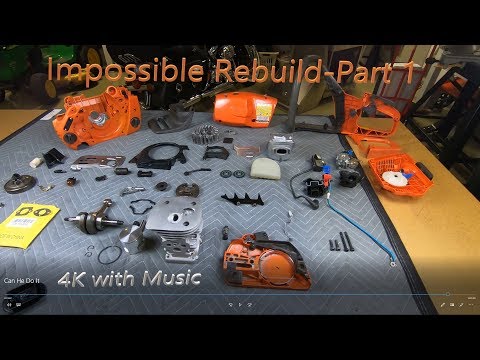 Видео: Невозможная реконструкция Husqvarna. Часть 1 из 2