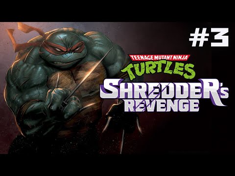 Видео: TMNT: Shredder’s Revenge - прохождение #3(хард) (2022).