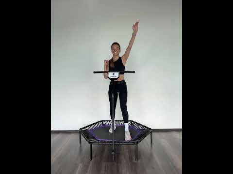 Видео: джампинг для начинающих фитнес батуты