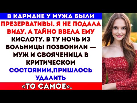 Видео: Я нашла презервативы в кармане мужа — и решила ему отомстить. Но ночью позвонили из больницы…#viral