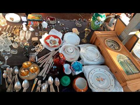 Видео: Новая Посуда СССР Дешево! Конструктор Lego за копейки. Куча инструмента в ремонт. Поход на барахолку