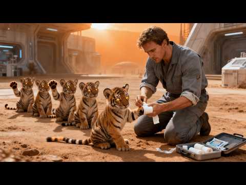 Видео: Он перевязал лапу детёнышу — остальные принесли с собой все царапины | История HFY