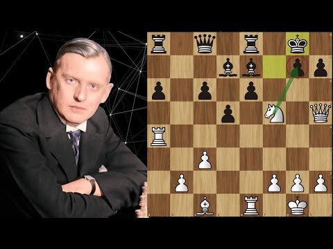 Видео: Александр Алехин вслепую разрывает Борохова 😎 Голливуд 1932 ♟  Шахматы