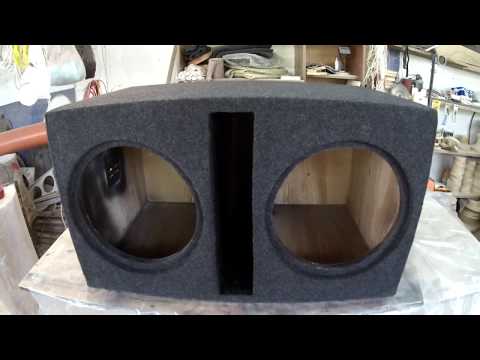 Видео: Повседневный короб под два 12 сабвуфера How to Make DIY Powered Car Subwoofer Box