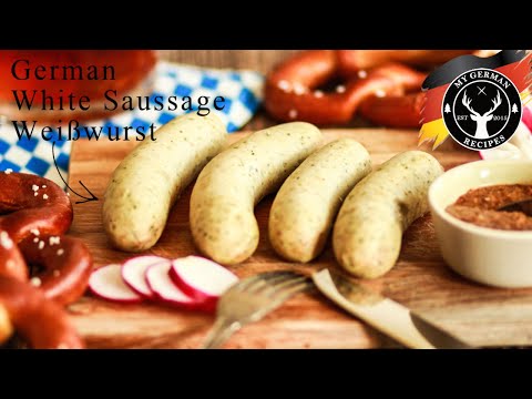 Видео: Вайсвурст - немецкая белая колбаса ✪ MyDeutsch.Recipes