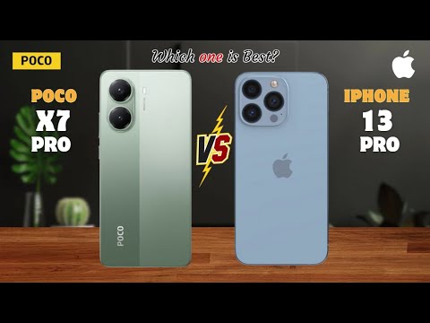 Видео: Poco X7 Pro против iPhone 13 Pro⚡полные сведения