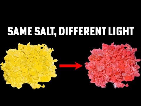 Видео: Изготовление солей редкоземельных металлов, меняющих цвет