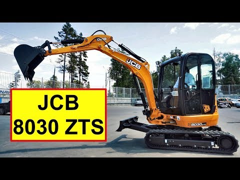 Видео: Обзор мини-экскаватора JCB 8030 ZTS