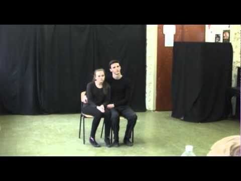 Видео: Парный этюд "В театре" (оправданное молчание)