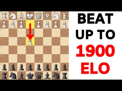 Видео: Разгромите 1.e4 этим хитрым скандинавским гамбитом (работает до 1900!)