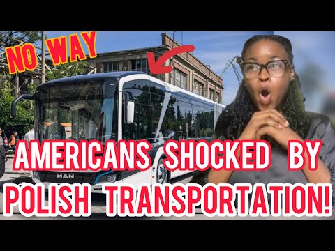 Видео: Почему американцы в шоке от польского общественного транспорта! 🇺🇸😲 Реакция
